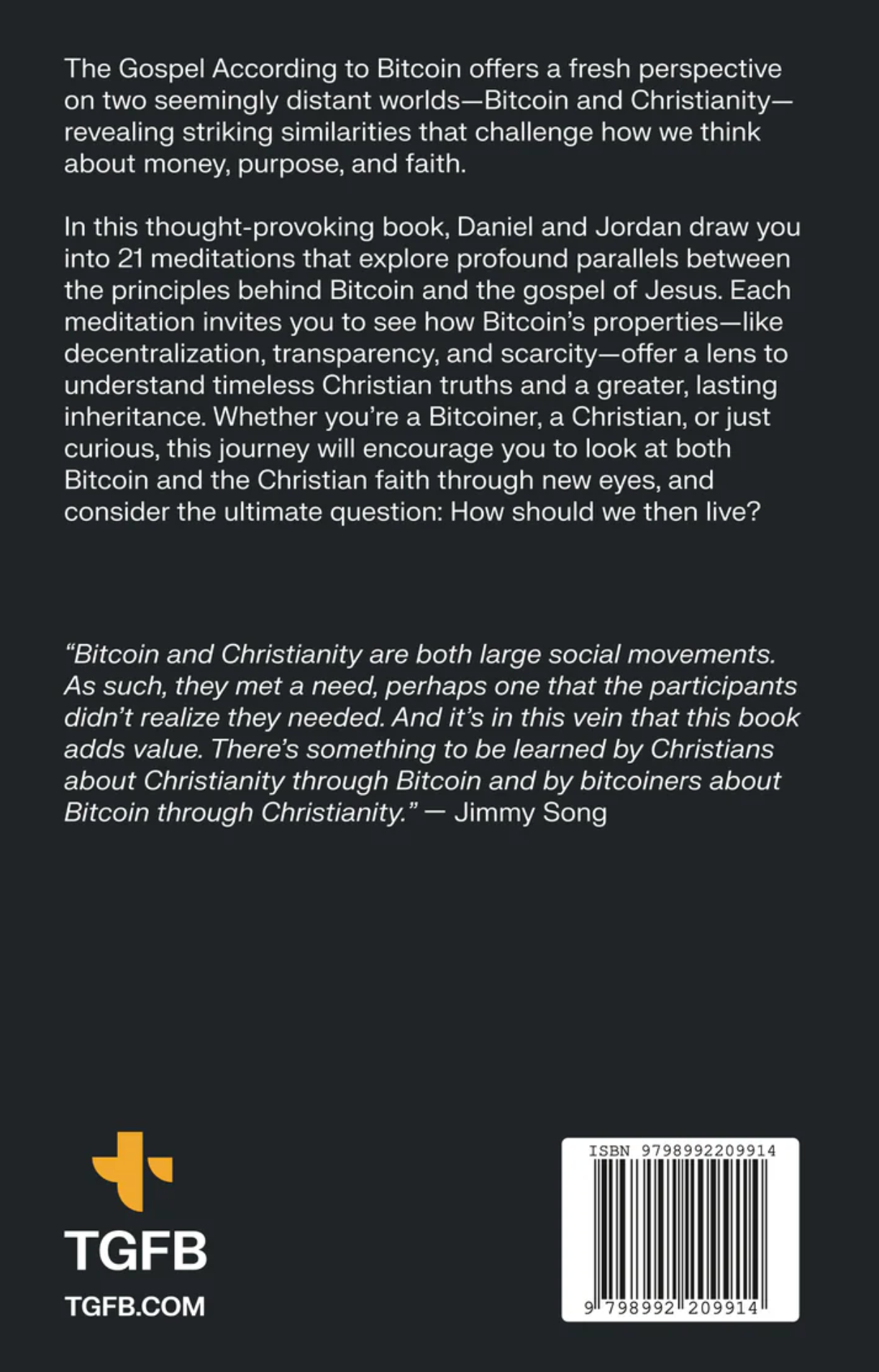 The Gospel According to Bitcoin